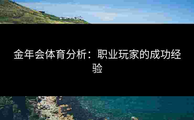 金年会体育分析：职业玩家的成功经验